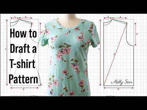 Make A T-Shirt Pattern from your Measurements