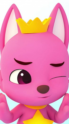 Colorful 3D Faces with Pinkfong on TikTok