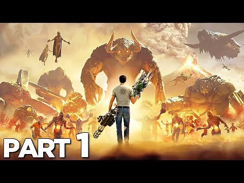 SERIOUS SAM 4 Walkthrough Gameplay Part 1 - INTRO (FULL GAME)