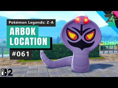 How to Get Alpha Arbok in Pokemon Legends Z-A