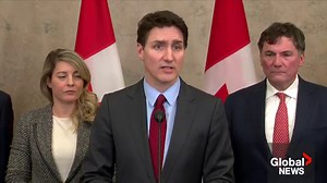 Read the transcript of Trudeau’s response to U.S. tariffs on Canada