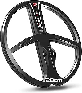 XP Metal Detectors X35 11" Search Coil, 35 Frequencies, Waterproof, Wireless and Compatible with The Deus and ORX Metal detectors, Delivered with Coil Cover & Lower Stem (D28X35)