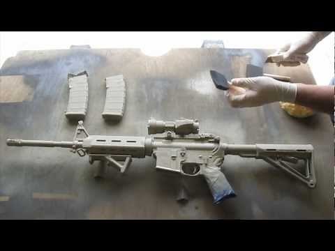 How to Camouflage a Rifle(AR15)