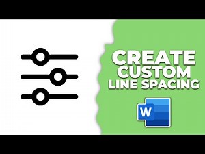 How to Create custom line spacing in word | Step By Step Guide