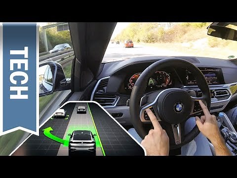 Neuer(!) Spurwechselassistent des Driving Assistant Professional (2020) im BMW X6