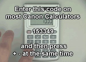 How to play Tetris on most Canon calculators