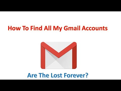 How To Find All My Gmail Accounts