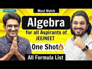 Algebra | All Formulae List | One Shot | Must Watch