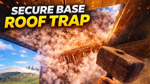 Rust Academy: Secure base design with an automatic roof trap