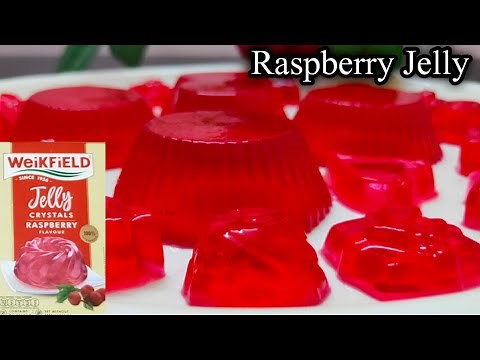 How to make jelly at home | Weikfield Raspberry Jelly crystals | Homemade Jelly Recipe