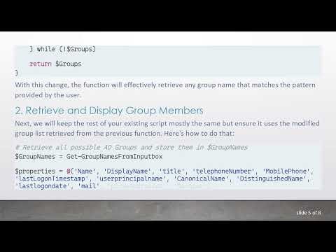 How to Show AD Group Members for Multiple Groups in Separate Out-GridView Windows