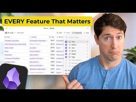 Obsidian Bases: Obsidian's Biggest Upgrade (Complete Guide)