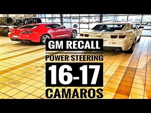 WHAT?! GM RECALL Power Steering Assist for 2016-2017 CHEVROLET CAMARO | GM Recall Number: N182161890