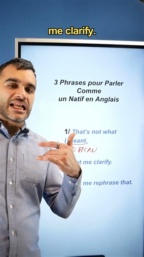 3 phrases pour parler comme un natif