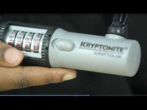 Kryptonite KryptoLok Combination U-Lock and How to Reset