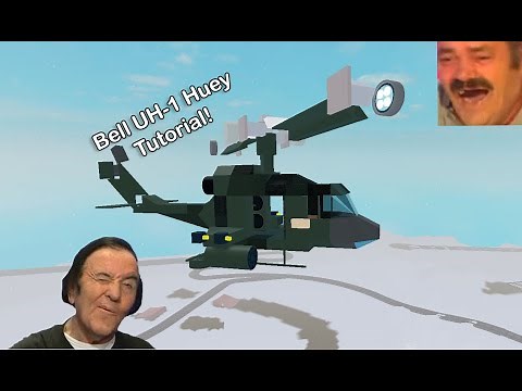 ROBLOX Plane crazy | Bell UH 1 Tutorial