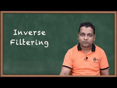 Inverse Filtering - Image Restoration - Image Processing