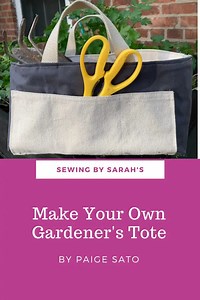 How to make a Gardener's Tote
