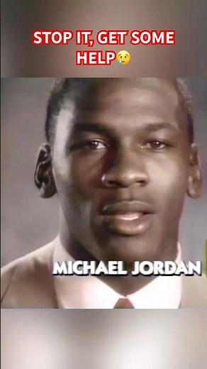 Michael Jordan’s ‘Stop It, Get Some Help’ 😢 PSA(1987)