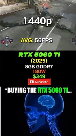 Don't Buy RTX 5060 Ti 8GB for 1440p | This Spider-Man 2 Test Proves Why