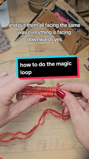 How to Start the Magic Loop in Knitting