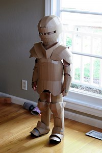 DIY Cardboard Knight Armor