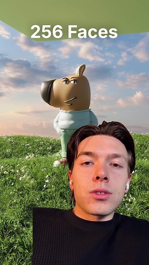 How to create a chill cloth simulation with 65,536 faces #chillguy #blender3d