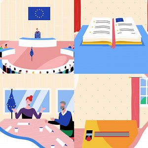 685K views · 174 reactions | What does the European Parliament President do and how does it work? ‍♂‍ Elected every two-and-a-half years ⚖ Ensures that rules are applied ✒ Signs adopted legislation  and the EU budget Watch the video to find out more! | European Parliament | Facebook