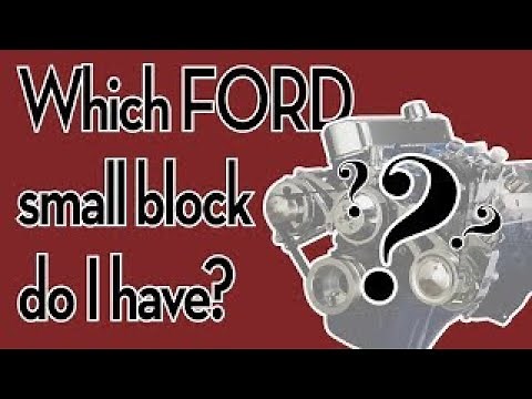 Ford Small Block Casting Number Identification and Location