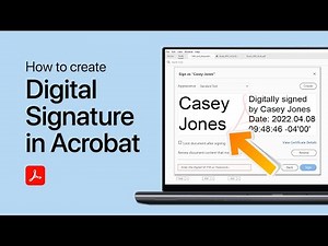 How To Add a Digital Signature in Adobe Acrobat - Easy Guide
