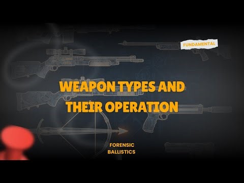 Firearms Classification & Operation Explained | Forensic Ballistics Full Breakdown