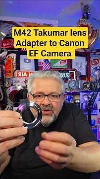 M42 Lens Adapter to Canon EF Mount https://www.youtube.com/channel/UCzZLKNTJP5weiDJDMtZB_3Q/join