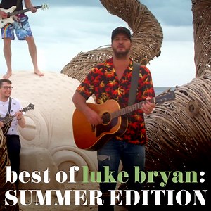 Luke Bryan is the soundtrack to your summer with hits like "Sunrise, Sunburn, Sunset" "One Margarita" and "Rollercoaster." Get your perfect playlist for all your summer activities now. | Luke Bryan