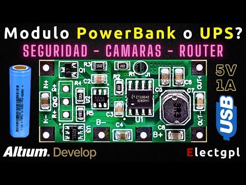 Power Bank or UPS Module? | 18650 Battery for Routers, Security Cameras | Sponsor Altium Develop