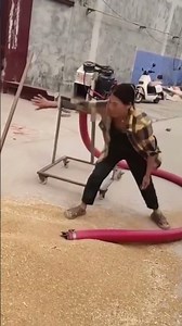 Grain suction machine testing process