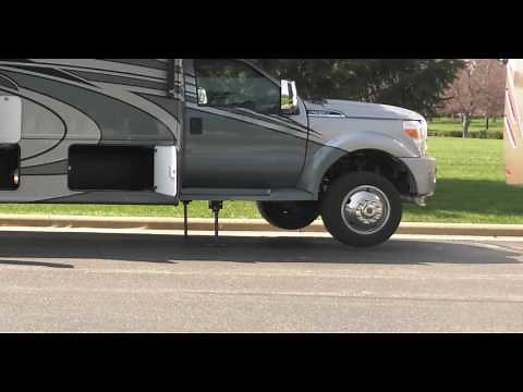 LCI Ultra Level Hydraulic Leveling System Without Air Dump On Thor Diesel Motorhomes