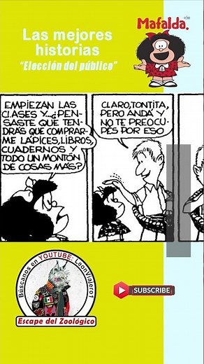 40 Las mejores historietas Mafalda "Elección del Público" #quino #Rebelde #Autentica #memes #humor