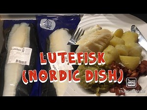 LUTEFISK | NORDIC DISH