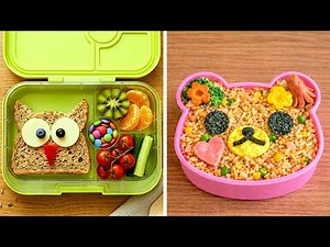 🍱 LUNCH BOX IDEAS FOR SCHOOL 💖 Food Recipes & Cooking Hacks
