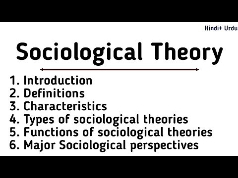 Sociological Theories in Sociology|Introduction|Definitions|Characteristics|Types|Functions|Theories