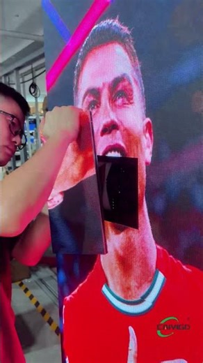 led screen portable folding advertising machine#leddisplay #ledscreen #leddisplayfactory #shorts