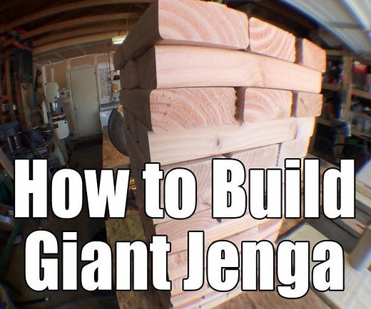 How to Build a Giant Jenga Set