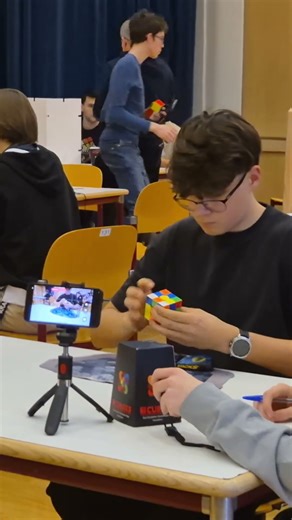 When you know. You HAVE TO clutch. | Rubiks Cube #rubikscube #speedcubing #cubing