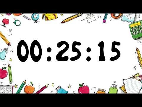 35 Minute Study Timer with Alarm - Aesthetic School Revision Focus