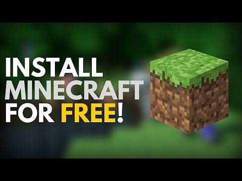 Install MINECRAFT Full Version On PC For FREE!☘