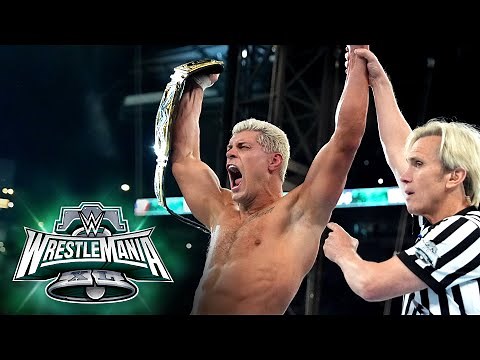 Cody Rhodes conquers The Bloodline to win the WWE Universal Title: WrestleMania XL Sunday highlights