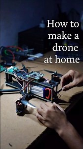 Homemade Drone First Power Test ⚡/ #drone