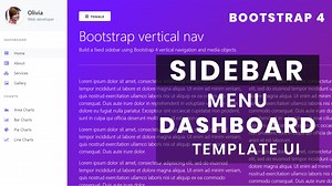 Responsive Sidebar Menu with Submenu | Bootstrap 4 | Code4Education