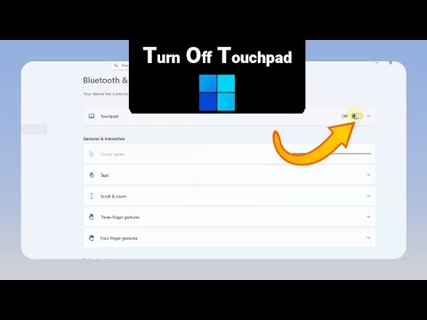 How to Turn Off Touchpad on Windows [NEW]