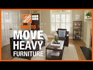 How to Move Heavy Furniture